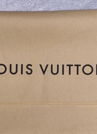 Оригінальний брендовий бавовняний мішок для зберігання одягу louis vuitton / сумок  / пыльник / dust bag4 фото