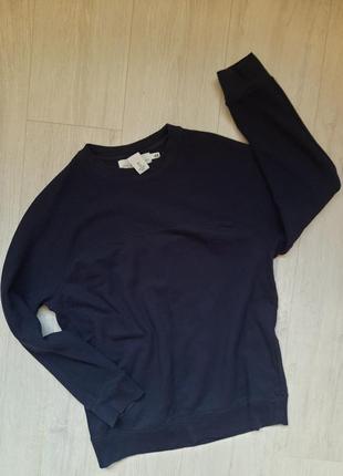 Світшот лонгслів синій чоловічий одяг