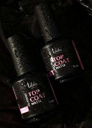 Top matte - матовий топ для гель лаку
