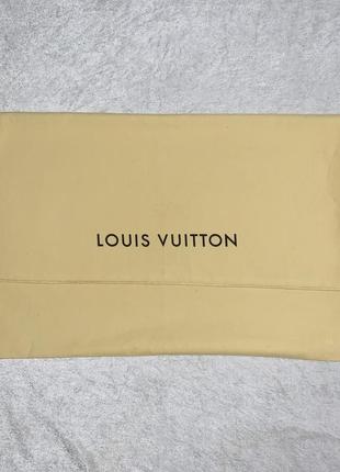 Оригінальний брендовий бавовняний мішок для зберігання одягу louis vuitton / сумок  / пыльник / dust bag1 фото