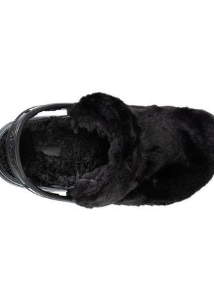 Плюшевые кроксыclassic fur sure clog3 фото