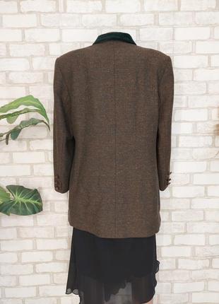 Новый мега теплый удлиненный пиджак/жакет на 70 % шерсть, размер хл2 фото