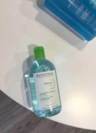 Bioderma sébium міцелярна вода1 фото