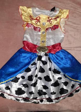 Платье ковбойша джесси история игрушек на 5-6 лет1 фото
