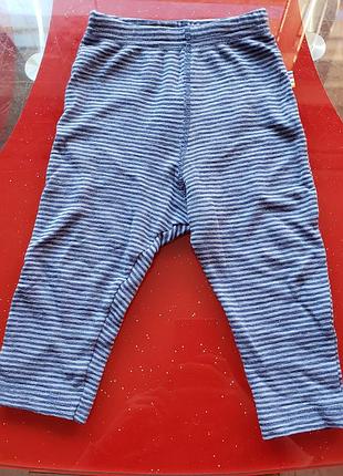 Joha леггинсы лосины термо штанишки из шерсти мериноса мальчику 6-9 м 68-74см