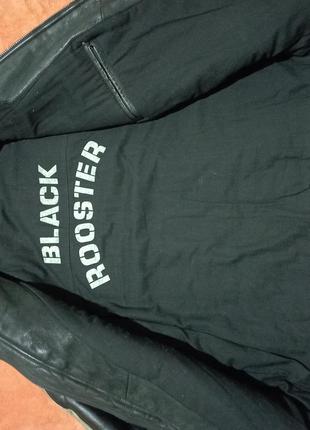 Шкіряна куртка американська фірми black rooster6 фото