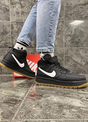 Nike air dubai 1 gore tex winter 🔥 чоловічі чорні кросівки зима