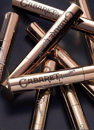 Туш для вій вражаючий об'єм чорна🖤 vivienne sabo cabaret premiere