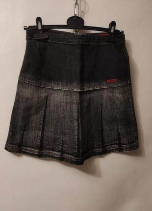 Юбка джинс м стрейч