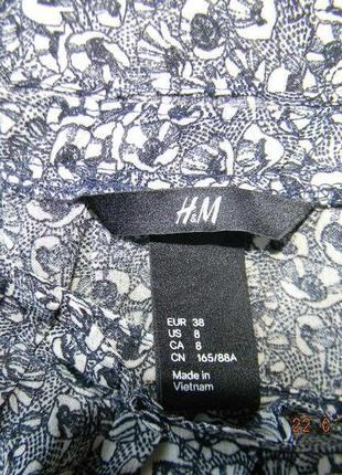 Блуза с принтом h&m3 фото