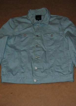 River island джинсовая куртка джинсовка ривер man