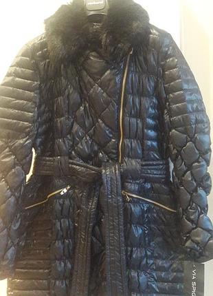 Новий класний стеганний пуховик via spiga p. л