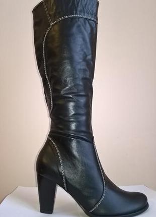 Чоботи жіночі з натуральної шкіри