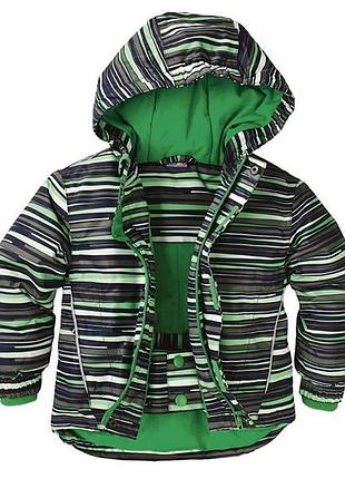 Детская лыжная куртка в яркую полоску от сrivit ( германия)