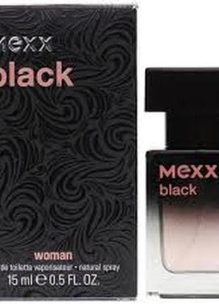 Mexx black woman,15мл edt1 фото