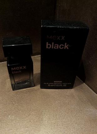 Mexx black woman,15мл edt2 фото