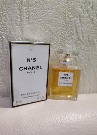 Chanel n°5 женская парфюмированная вода 35 мл, оригинал1 фото