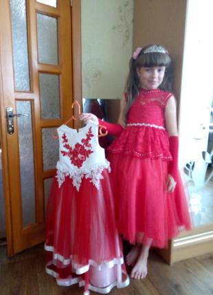Платтячко нарядне, святкова сукня дитяча6 фото