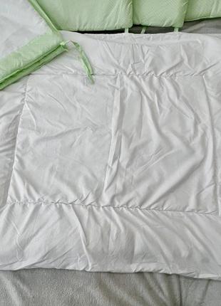 Комплект постільної дитячої білизни в ліжечко, бортики в ліжечко2 фото
