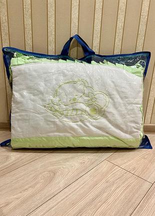 Комплект постільної дитячої білизни в ліжечко, бортики в ліжечко