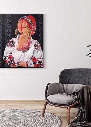 Картина «украинка», купить картина