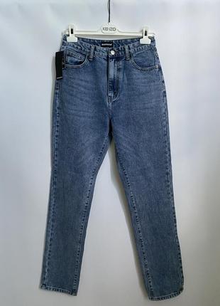 Джинсы джинси вінтаж momokrom високі прямі прямые джинсы широкие