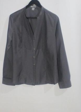 Великолепная блуза стального цвета бренда h&m