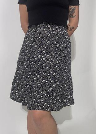 Юбка в цветочек (винтаж)
