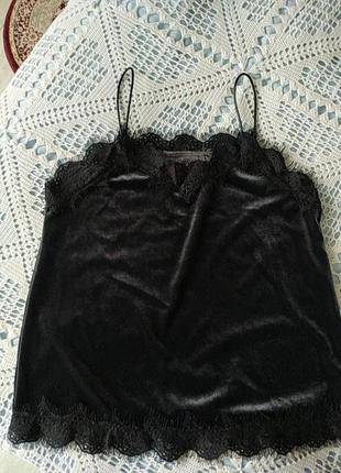 Оксамитовий топ на дівчинку