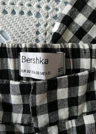 Шикарні літні брюки у клітинку bershka2 фото