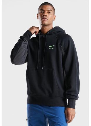 Оригінальна толстовка zara nike m nsw zara nike air ft po hoodie dq4207-011