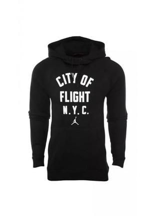 Оригінальний худі air jordan city of flight nyc hoodie pullover 943674-011