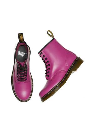 Dr.martens черевики чоботи жіночі шкіра фуксія мартенси 🔥