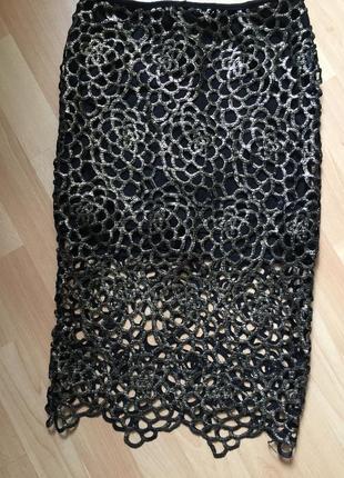 Кружевная юбка asos