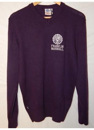 Сезонный sale! свитер пуловер franklin marshall (италия)