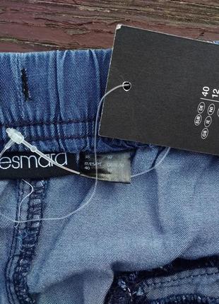 Классные легкие свободные брюки джинсовые джоггеры штаны повседневные 100 % лиоцелл9 фото