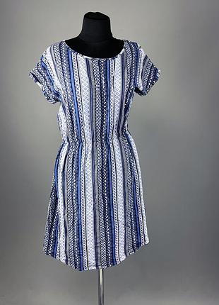 Сукня легка esmara, синя з візерунками,