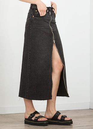 Чорна довга спідниця cheap monday
