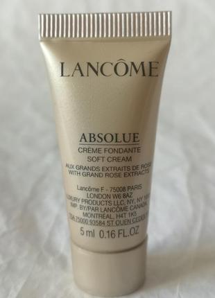 Відновлювальний освітлювальний крем для обличчя lancome absolue regenerating brightening soft cream2 фото