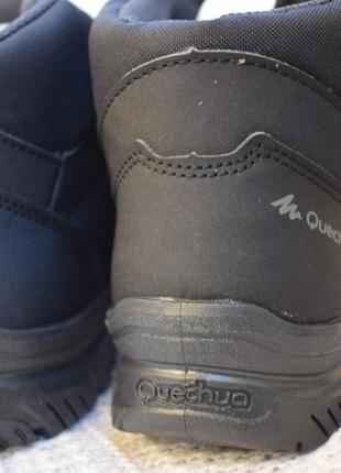 Утепленные ботинки полусапоги деми ботинки черевики кечуа quechua р. 42 27 см4 фото