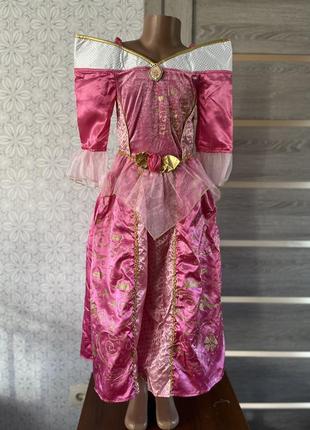 Карнавальна сукня рапунцель принцеса 7 8 років5 фото