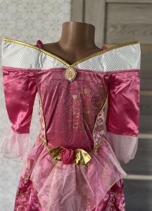 Карнавальна сукня рапунцель принцеса 7 8 років2 фото