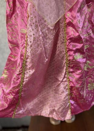 Карнавальна сукня рапунцель принцеса 7 8 років4 фото