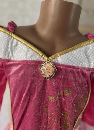 Карнавальна сукня рапунцель принцеса 7 8 років6 фото