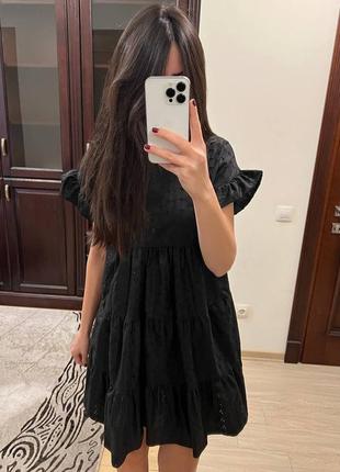Чорна сукня-міні pretty little thing