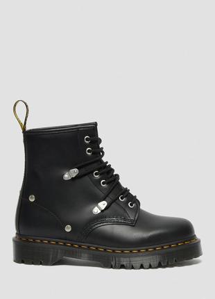 Dr.martens черевики чорні шкіра жіночі чоловічі мартенси4 фото