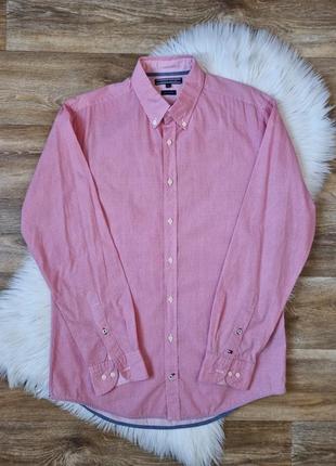 Оригинальная рубашка tommy hilfiger (m)