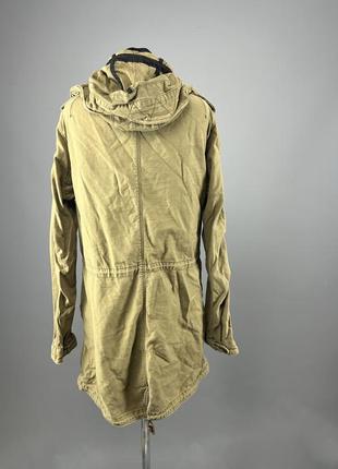 Куртка maison scotch super parka, вінтаж, хакі3 фото