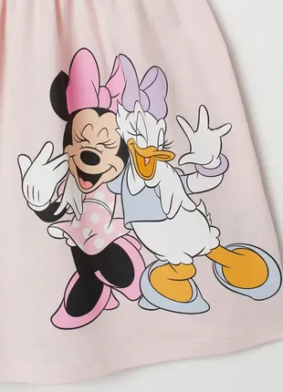 Фірмовий сарафан плаття h&m англия сукня микки маус легкое летнее платье хлопок на девочку мікі3 фото