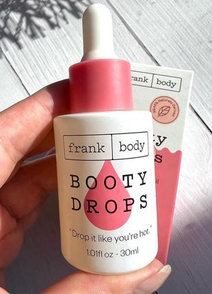 Frank body 💦booty drops firming oil💦 тонізуюча та зміцнюючу олійка для тіла